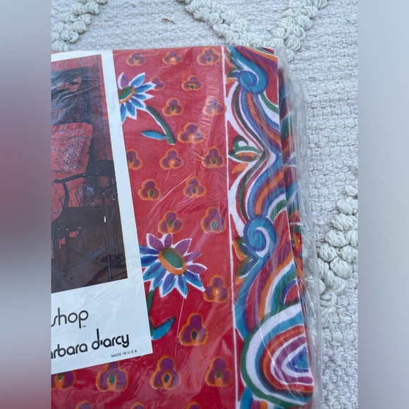 NWT Groovy Boho 70’s TWIN Sheet / Vintage WAMSUTTA Twin Flat Sheet / Psy… - Picture 7 of 7